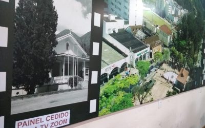 NFFC recebe painel do antigo Estádio Raul Sertã  Diretoria do clube agradece doação feita pela TV Zoom