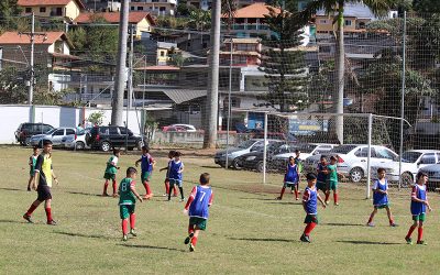 Seis gols marcam primeira rodada do Campeonato Interno Sub 9 Competição movimenta a Escolinha do clube e fase final está prevista para 14 de setembro