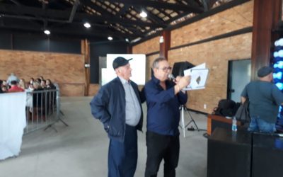 Conselho Diretor presta homenagem ao radialista Pedro Osmar  Entrega do diploma foi feita pelo Primeiro Tesoureiro, Odgir Rapizo