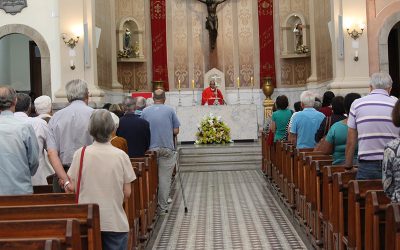 Missa em Ação de Graças marca 40 anos do Nova Friburgo F.C Celebração aconteceu na tarde desta segunda (16 de setembro), na Catedral de São João Batista, no Centro