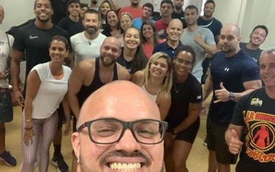 Thiago Martins participa de curso obrigatório para profissionais de Educação Física  Aperfeiçoamento teve como tema o Salvamento Básico de Vida e foi ministrado por Cristiano Santos