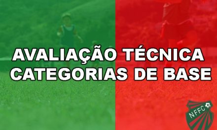 <h1>Departamento de Futebol realiza avalição técnica para as categorias de base </h1> <h>Testes acontecem nos sábados (15 e 22 de fevereiro), das 8h às 12h, no Centro de Treinamento em Conselheiro Paulino</h>