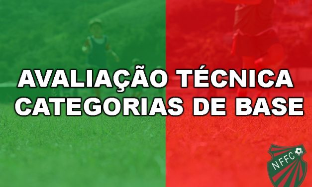 <h1>Departamento de Futebol realiza avalição técnica para as categorias de base </h1> <h>Testes acontecem nos sábados (15 e 22 de fevereiro), das 8h às 12h, no Centro de Treinamento em Conselheiro Paulino</h>