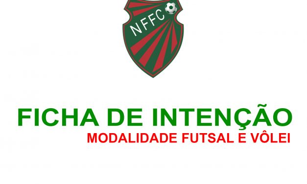<h1>Ficha de inscrição: Vôlei e Futsal feminino </h1> <h>Preencha a ficha de intenção para a gestão do Parque Aquático do Nova Friburgo Futebol Clube</h>