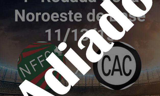 <h1>Copa Noroeste tem início adiado pela organização da competição </h1> <h>Medida foi anunciada na tarde desta sexta (13/3) por conta do Coronavirus</h>