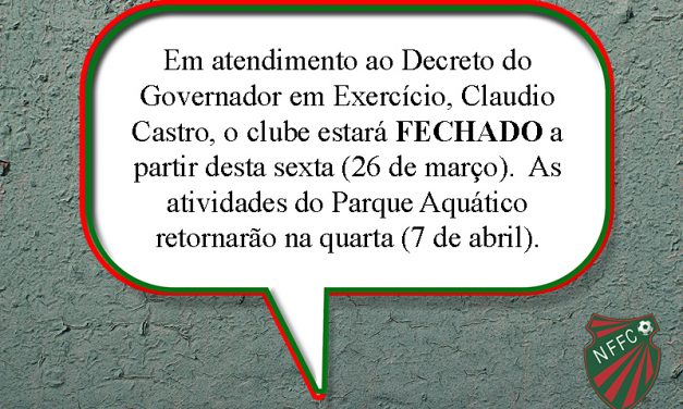 <h1>SOCIAL: Parque Aquático estará fechado até o início de abril </h1> <h>Medida foi tomada em atendimento ao Decreto do  Governador em Exercício, Claudio Castro</h>