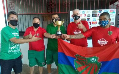 FutMesa conquista troféu de campeão do Primeiro Desafio Regional Ricardo Carioca  Equipe somou 13 pontos, com quatro vitórias, um empate e um tropeço