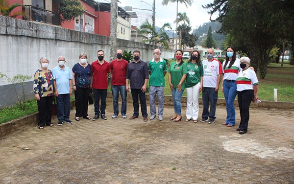 <h1>FutMesa do Nova Friburgo F.C inaugura salas Chiminga e Paulo Maduro </h1> <h>Evento contou com a presença de dirigentes, convidados e familiares</h>