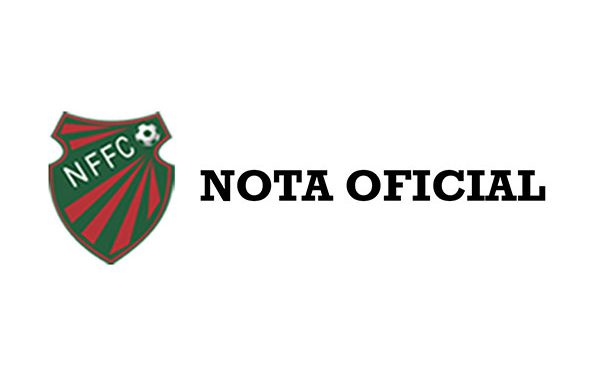 NOTA OFICIAL: Departamento de Futebol