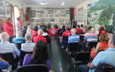 Homenagem a ex-atletas marca aniversário do extinto Friburgo Futebol Clube  Atividade foi realizada na manhã de domingo (28 de abril), na sede social (Centro)