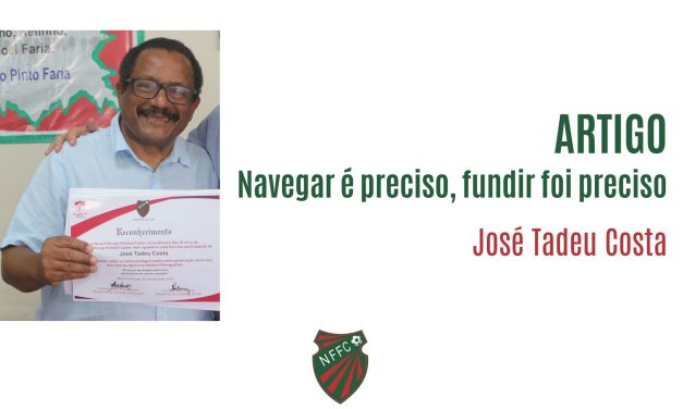ARTIGO: Navegar é preciso, fundir foi preciso