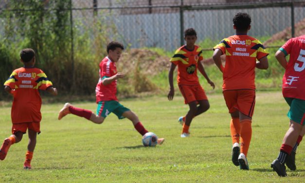 Escolinha participa de amistosos com o Instituto L10